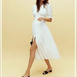 Reformation Ketra Dress Ivory - Size 8